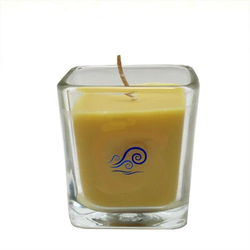 Ocean beeswax candle