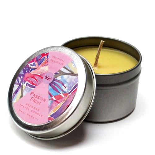 passion fruit travel candle