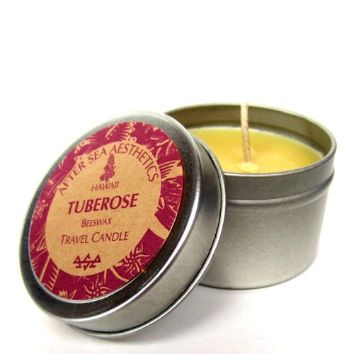 tuberose travel candle